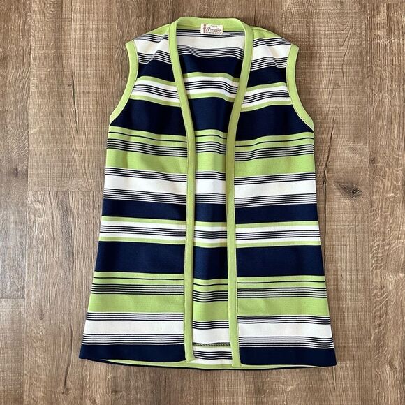 Vintage Striped Vest‎ - Picture 1 of 5